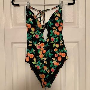 Fruit one piece bathing suit